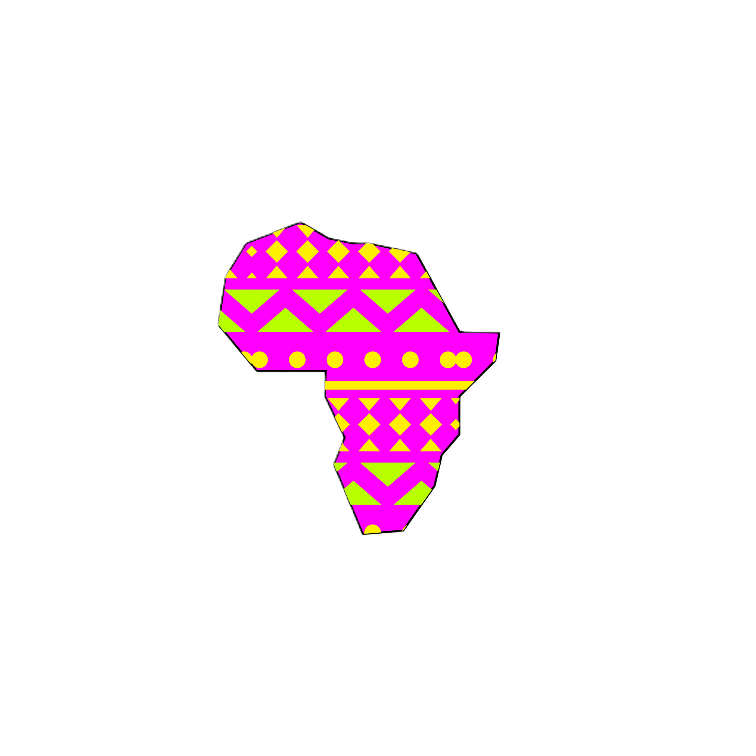 African sticker